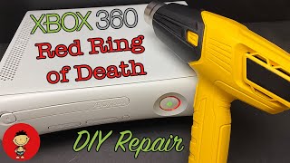 Xbox 360 Red Ring of Death  DIY GPU Reflow [upl. by Beverlie]