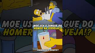 MOE USA O SANGUE DE HOMER NA CERVEJA simpsons thesimpsons shorts bart homer [upl. by Anilatac]