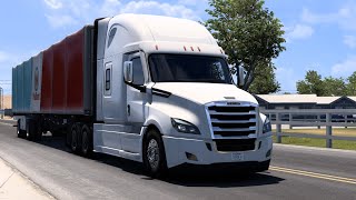 Freightliner Cascadia 2019  Delivery Across Nevada  American Truck Simulator  GPGame [upl. by Sairacaz]