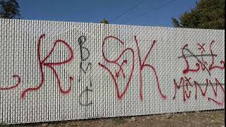 Yakima gang graffiti [upl. by Teahan279]