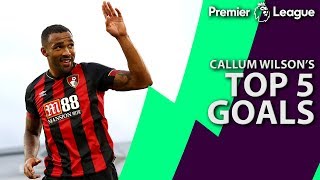 Callum Wilsons top five Premier League goals for Bournemouth  NBC Sports [upl. by Elli53]