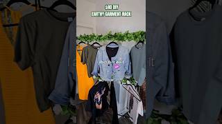 EASY 40 DIY Earthy Garment Rack [upl. by Lavud]