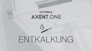 AXENTONE Dusch WC  Systemspülung amp Entkalkung [upl. by Atilemrac]