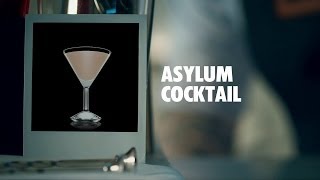 ASYLUM COCKTAIL DRINK RECIPE  HOW TO MIX [upl. by Torin358]