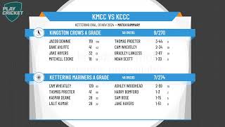 Kettering Mariners A Grade v Kingston Crows A Grade [upl. by Atinihc]