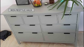 COOL IKEA HACK  RESTYLE YOUR DRESSOR UNDER USD 60 [upl. by Aisatsan930]