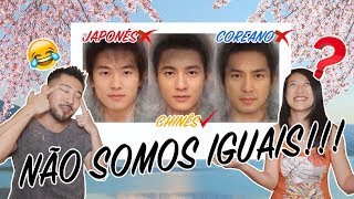 Como diferenciar os chineses coreanos e japoneses c Yolanda [upl. by Ssirk]