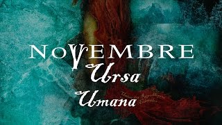 Novembre  Umana lyrics video from Ursa [upl. by Robb]