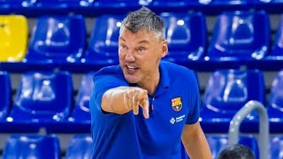 Sarunas Jasikevicius — Barcelona — ATO Diamond  Pick amp Pop  Pindown [upl. by Traver]