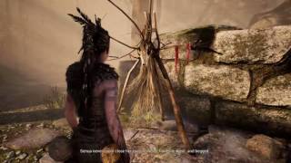 Hellblade PS4  Valravn  1st and 2nd Gates Illusions Puzzles [upl. by Veronika]