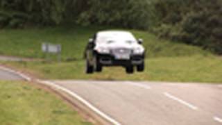 Jaguar XFR flying  by autocarcouk [upl. by Wolenik]