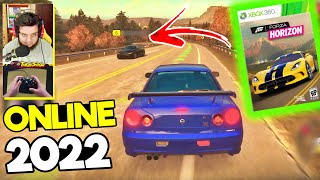 Jogando FORZA HORIZON ONLINE no XBOX 360 em 2022 Gameplay Multiplayer Teste [upl. by Einittirb]