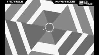 Super Hexagon PC Final Level  Game Ending [upl. by Golliner]