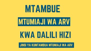 🚨 Jinsi ya kumtambua mtu anatumia dawa za kupunguza makali ya VVU ARV🚨 [upl. by Jurgen146]