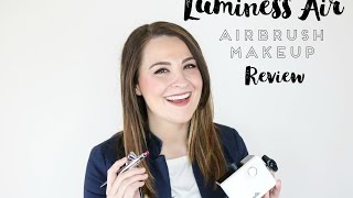 Luminess Air Airbrush Makeup System Review and How to [upl. by Zannini]