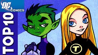 Top 10 Beast Boy and Terra Moments From Teen Titans [upl. by Gudrin626]