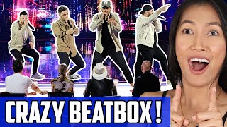 Berywam Beatbox Reaction  Crowd On Their Feet Going Clubbing On Americas Got Talent AGT 2019 [upl. by Orianna]