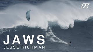 Jesse Richman kitesurfing JAWS 2019 [upl. by Haianeb]