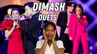 Dimash Duets SSSRMC Reacts [upl. by Ahsiuqel]