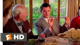 The Aviator 26 Movie CLIP  Dinner with the Hepburns 2004 HD [upl. by Atalanti415]