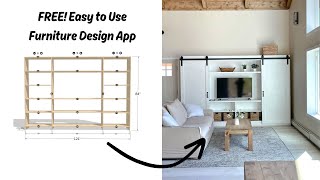 Design Your Own Furniture Free Easy to Use App [upl. by Tori]