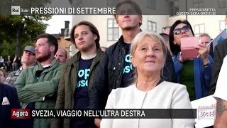 Svezia viaggio nellultra destra  Agorà 10092018 [upl. by Schatz]