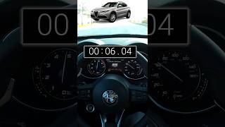 2022 Alfa Romeo Stelvio Sprint 060 Test 20L 4cyl Turbo 8 Spd Auto RWD 280hp 306 lbft shorts [upl. by Lexi]