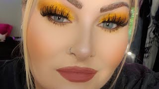 Spicy Golden Mustard Eyeshadow  GRWM [upl. by Shela]