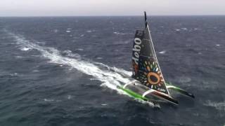 Sailing fast with Thomas Coville and Sodebo [upl. by Tnomel]