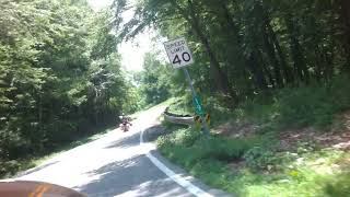 Cherohala Skyway Highway Tellico Plains to Robbinsville 7 12 24 3 [upl. by Wicks]