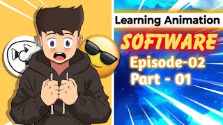 Learning Animation Software  Flipaclip Tutorial in Hindi  Episode  02 Part01  Op Animation [upl. by Anrat]