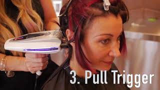 Perfect Hair extensions in under an hour Hairdreams Laserbeamer Nano [upl. by Verlie]