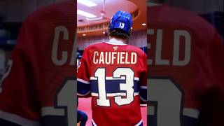 Cole Caufield A 13second tribute 💙🤍❤️ [upl. by Ahsinrat]