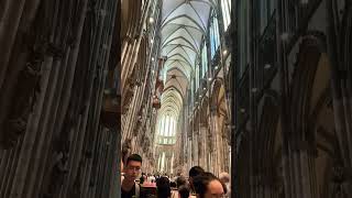 Längsschiff des Kölner Dom mit Orgel [upl. by Llednek]