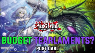 THE BEST DECK POST DABL ON A BUDGET YuGiOh Paleozoic Tearlament Deck Profile  Duel Replay [upl. by Leak697]