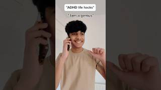 ADHD life hacks 💀😂shorts funny [upl. by Hernandez]