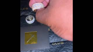 SHOP GLD REVIEW 3 Min Review 5 Layer Diamond Band Ring [upl. by Naaman]