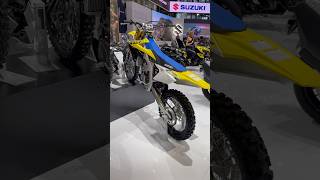 2025 Suzuki RMZ 450 at EICMA It still has a kick starter 👀 suzuki rmz450 kickstarter 450cc [upl. by Huei502]