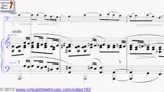 Serjeij Rachmaninoffs Vocalise Op 34 No 14 sheet music for cello and piano  Video Score [upl. by Ordnajela]