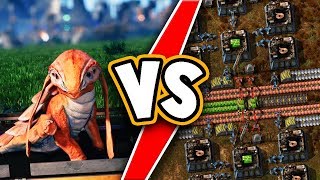 Satisfactory VS Factorio WHO WILL WIN [upl. by Jessamine]