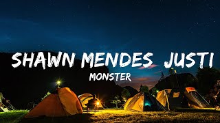 Monster  Shawn Mendes Justin Bieber KaraokeInstrumental  Music Ari Mendoza [upl. by Mano]