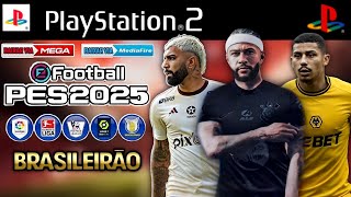 NOVO PÉS 2025 PS2 ISO DOWNLOAD 100 ATUALIZADO OUTUBRO RUMO ESTRELADO AETHERSX2 PCSX2 PSP E OPL✅ [upl. by Eelram]