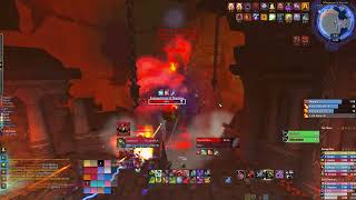 Guild First Heroic Magmaw 25  Blood Death Knight Tank POV [upl. by Naitsirk]