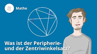 Perepherie und Zentriwinkelsatz Was ist das – Mathe  Duden Learnattack [upl. by Renferd]