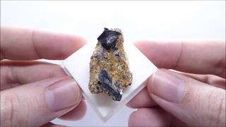 Minerales de Colección  Casiterita  Cassiterite  S Bartolomé de Penouta  Galicia  España [upl. by Aisile]