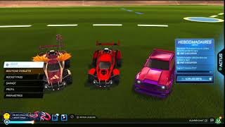 Petit moment sur Rocket League avec Switin Tartiflette et moi  Choucas [upl. by Pennebaker254]