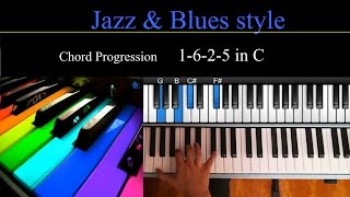 quot1625quot Progression How to Create amp Play All style of Music [upl. by Carnahan]