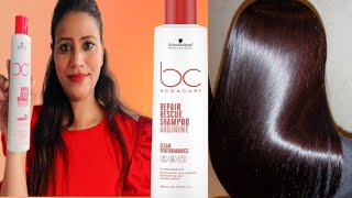 New Schwarzkopf professional Shampoo For Hairfall  Bc bounce Shampoo Review  Bonacure Shampoo [upl. by Tews]