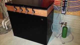 Building my Keezer Freezer Kegerator [upl. by Eipper]