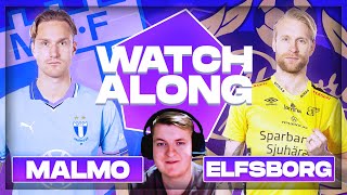 MALMO vs ELFSBORG Live Stream  Football Watch Along [upl. by Enilrahc]